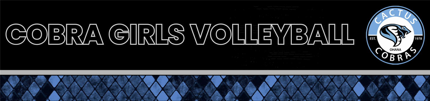 cobra girls volleyball